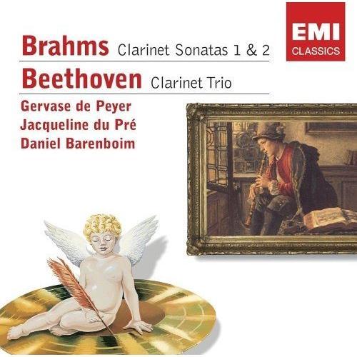 Brahms : Sonates Pour Clarinette Et Piano N° 1 Et N° 2 Op. 120 Beethoven : Trio Pour Clarinette, Violoncelle Et Piano En Si Bé