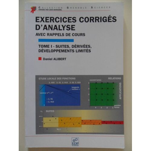 Exercices Corriges D'analyse Avec Rappels De Cours - Tome 2, Fonctions, Integrations, Equations Differentielles
