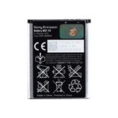 Sony Ericsson Bst-43 - Batterie Pour Téléphone Portable Li-Pol - Noir, Argenté(E) - Pour Ericsson Cedar, Elm, Mix Walkman, Txt, Txt Pro, Yari