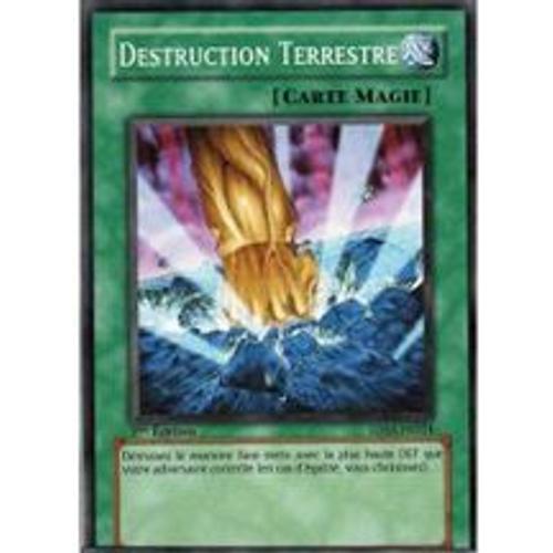 Yu-Gi-Oh - Magie "Destruction Terrestre" - Ysdj-Fr026 - 1ère Édition