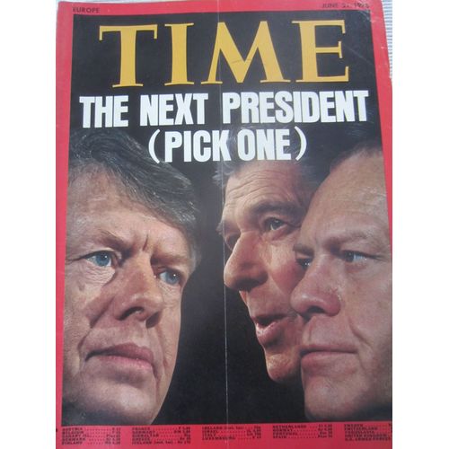 Time 0 The Next President (Pick One)