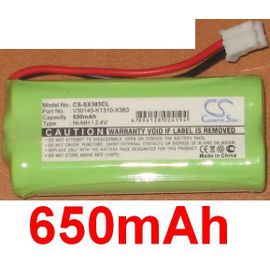 Batterie 650mAh pour Siemens Gigaset type V30145-K1310-X383