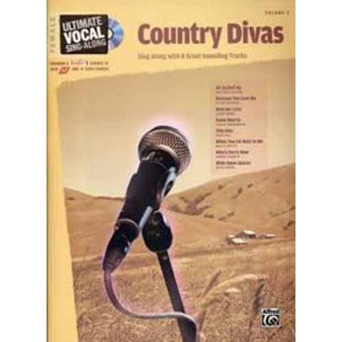 Ultimate Vocal Vol.3 Country Divas 8 Tracks Female Cd