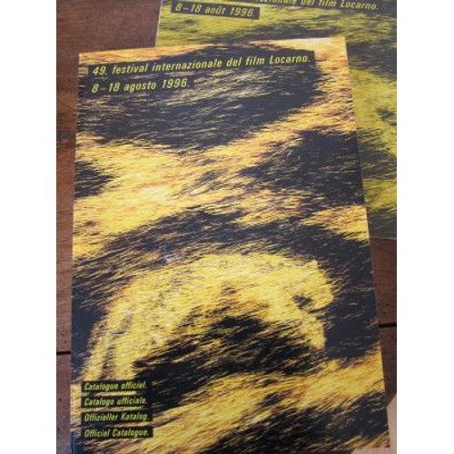 Festival International Du Film, Locarno, 1996, Catalogue (300 Pages) & Programme