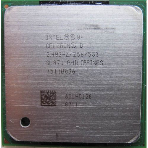 Processeur Intel Celeron D - 2.4 Ghz - L2 256 Ko - Socket 478 - FSB 533MHz