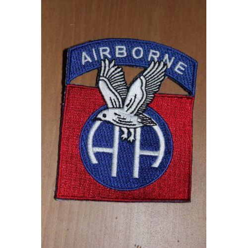 Insigne Tissu D'epaule De La 82 Eme Airborne 'division D'infanterie Aeroporte) Intelligence Militaire Ww2