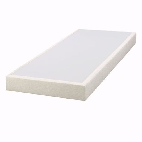 Sommier Tapissier Sr15 Sahara 90x200 Lattes Bois Massif - H.15 Cm - Made In France