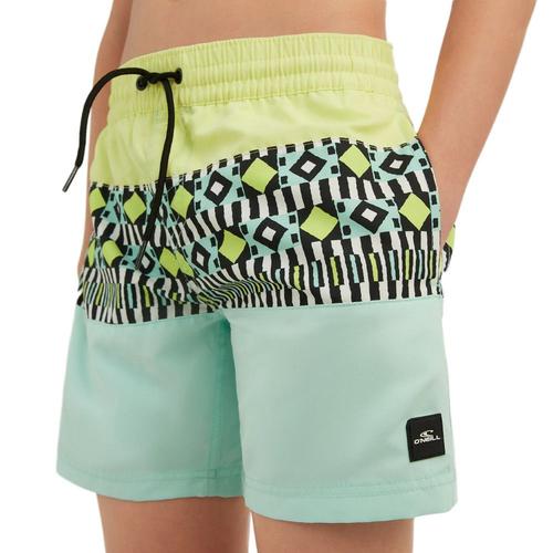 Short De Bain Vert/Bleu Garçon O'neill Cali Block 13