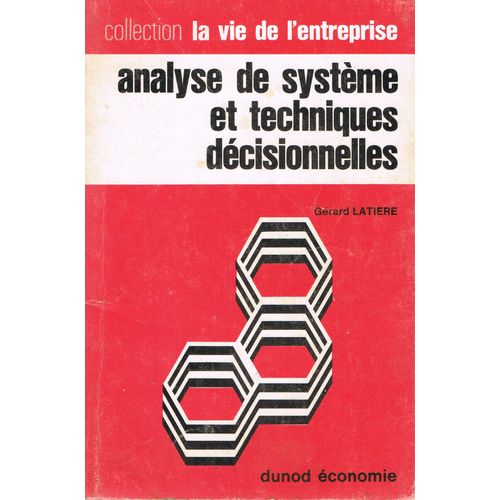 Analyse De Systeme Et Techniques Decisionnelles