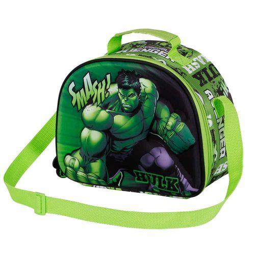 Sac à Goûter 3D - Marvel Hulk Superhuman - Vert - Taille Unique