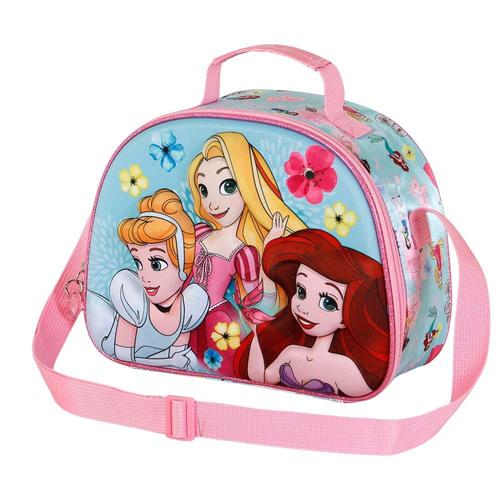 Princesses Disney Adorable Sac à Goûter 3D, Bleu