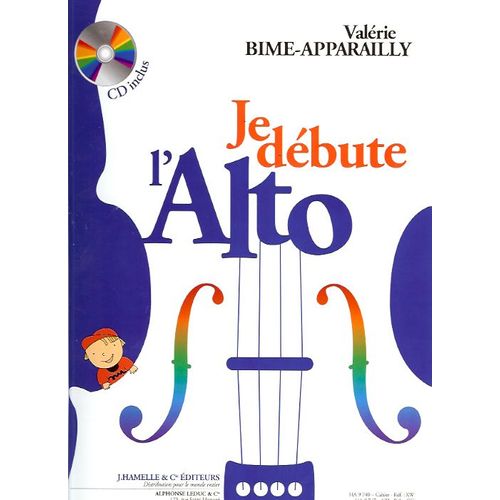Je Débute L'alto + Cd