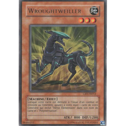 Carte Yu-Gi-Oh! "Wroughtweiller" Rare Crv-Fr012