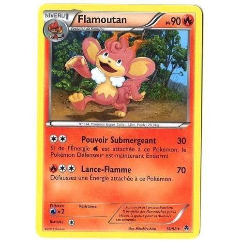Flamoutan (19/98) - Pokemon Noir Et Blanc Pouvoirs Emergents