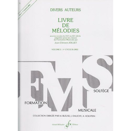Livre De Melodies