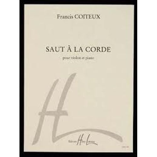 Saut À La Corde Violon Et Piano