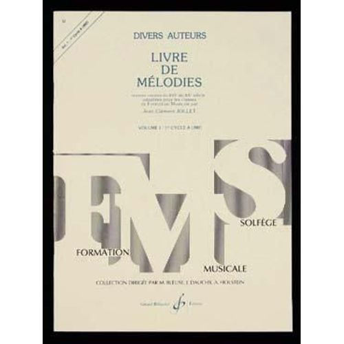 Melimelodies Vol 1 1er Cycle A