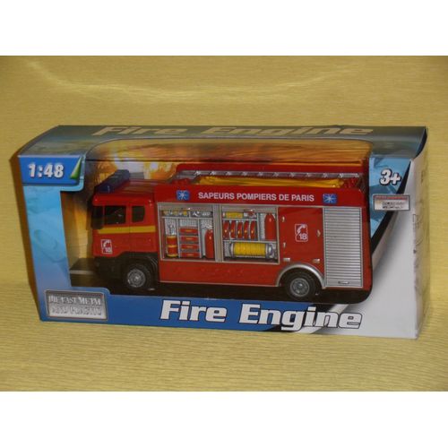 Camion Pompier " Teama Toys " Réf : 681327 - Age : 3 Ans +