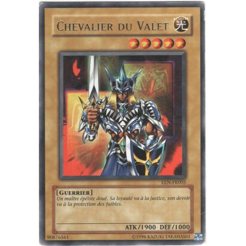 Carte Yu-Gi-Oh! "Chevalier Du Valet" Rare Een-Fr005