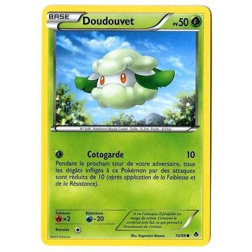 Doudouvet (10/98) - Pokemon Noir Et Blanc Pouvoirs Emergents