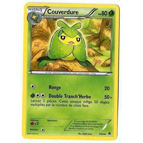 Couverdure (5/98) - Pokemon Noir Et Blanc Pouvoirs Emergents