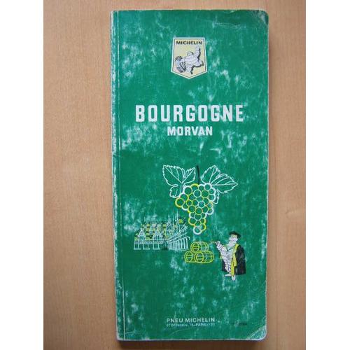 Bourgogne Morvan Guide Michelin 1968