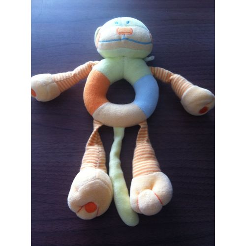 Hochet Singe Multicolore Nicotoy