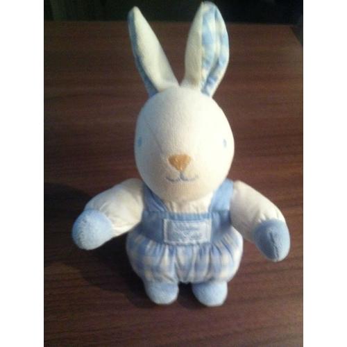 Doudou Lapin Salopette Tartine Et Chocolat