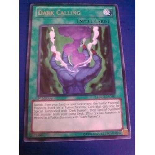 Carte Yu-Gi-Oh - Dark Calling/Appel Des Tenebres - Legendary Collection 2 - Rare 1ere Edition Lcgx-En100