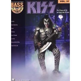 Kiss - Bass Play-Along Volume 27 (Book/Online Audio)