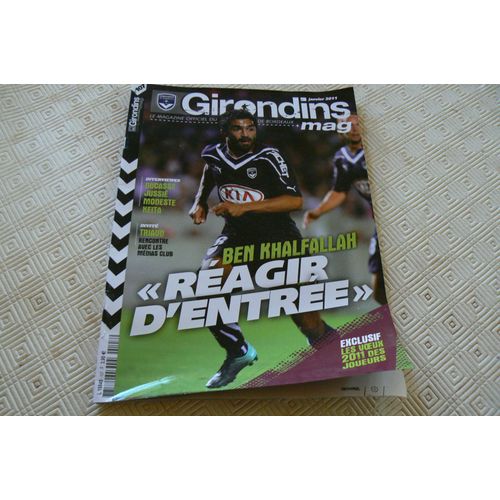 Girondins Mag N° 107 Reagir D'entree