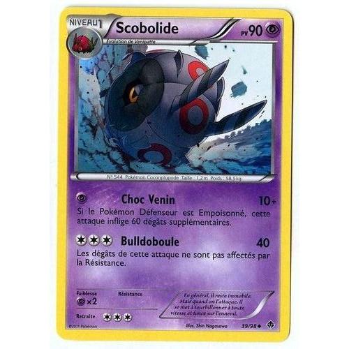 Scobolide (39/98) - Pokemon Noir Et Blanc Pouvoirs Emergents