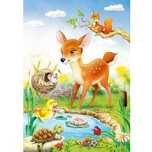 Puzzle 260  Pièces  Petite Biche Et Ses Amis (Es)