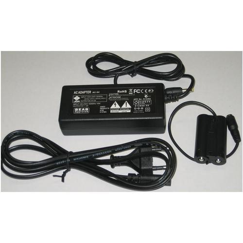 Adapter Chargeur Pour Fujifilm Fuji AC-5V AC-5VX, CP-04 CP04, Finepix S3300 S1000FD, DC 5VX 5V 5VN 5