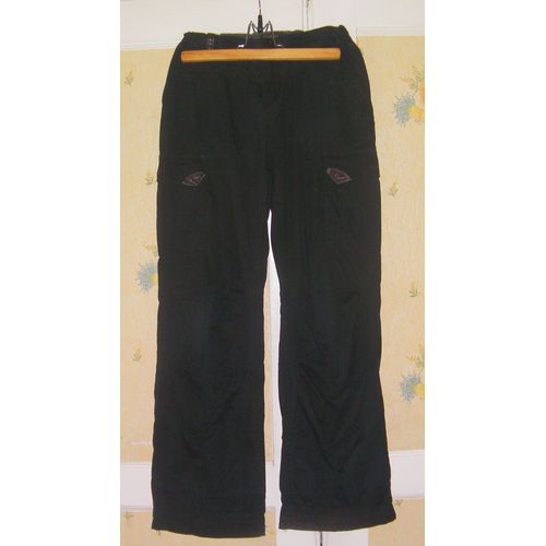 Pantalon Noir Ikks - Taille 12 Ans/14 Ans