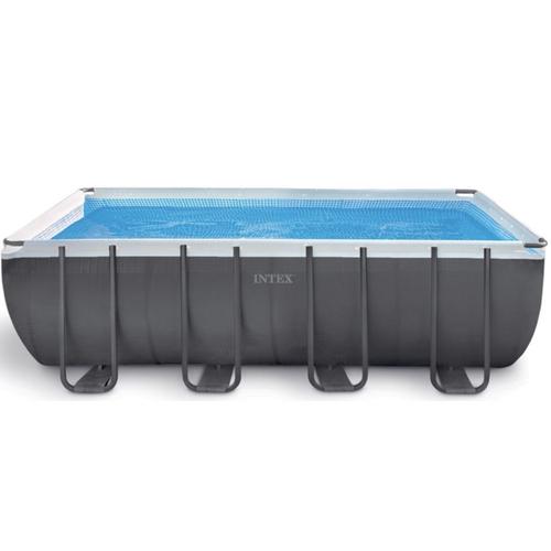 Piscine rectangulaire tubulaire familiale et résistante Intex Ultra Frame XTR 5,49 x 2,74 x h1,32m