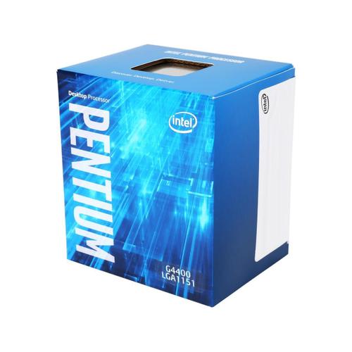 Intel Pentium G4400 - Processeur d'ordinateur de bureau Pentium Skylake double c?ur 3,3 GHz LGA 1151 54 W Intel HD Graphics 510