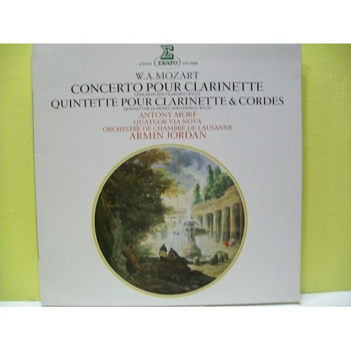 Mozart/Concerto Pour Clarinette /Quintette Pour Clarinette