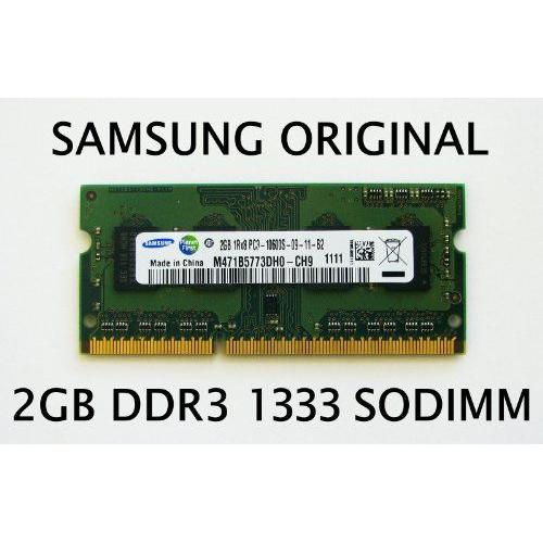 Samsung - Mémoire - 2 Go - DDR3 - PC3-10600 - SO DIMM 204 broches