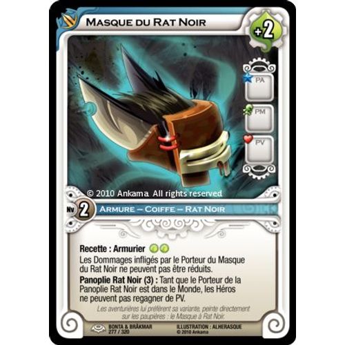 Masque Du Rat Noir