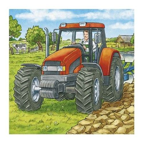 Puzzle 3 X 49 Pièces - Machines Agricoles