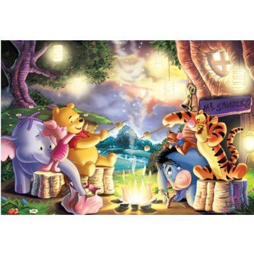 Puzzle 24 Pièces Géant - Winnie L'ourson : Feu De Camp