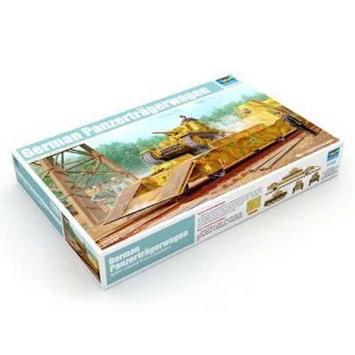 Maquette Wagon Allemand Panzerträgerwagen-Trumpeter