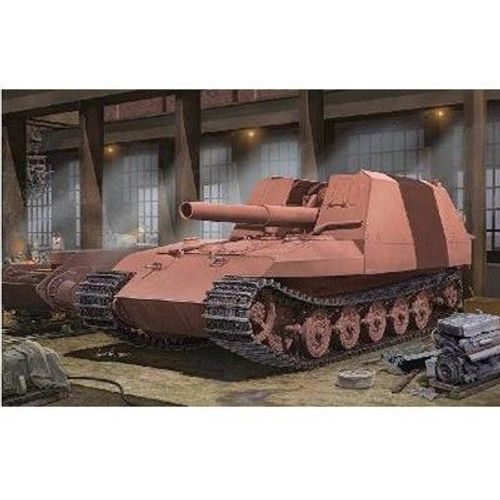Maquette Char : Canon German Geschutzwagen Vi 21cm Msr 18-Trumpeter