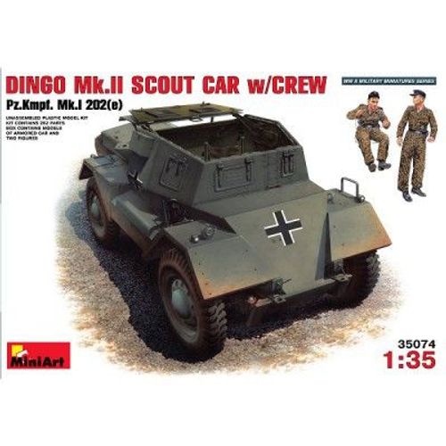 Dingo Mkii (Pz.Kpfw Mk 1 202) Avec Équipage
