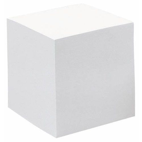 Notes Permanent Quo Vadis Bloc Cube Recharge Blanche 9x9x9 - Blanc