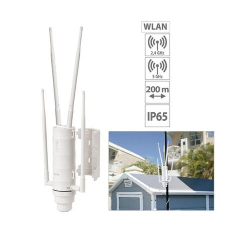Répéteur Wi-Fi d'extérieur 1200 Mb/s, pour réseaux 2.4 et 5 GHz : WLR-1200 7Links
