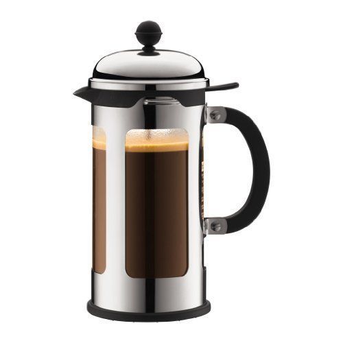 Bodum - 11172-16 - Chambord - Cafetière À Piston / Bec Verseur - 8 Tasses / 1 L