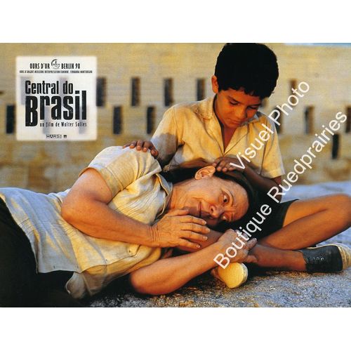 Central Do Brasil : Jeu De Photos D'exploitation Cinématographique - Format 21x28 Cm - De Walter Salles Avec Fernanda Montenegro, Vinicius De Oliveira, Marilia Pera - 1998