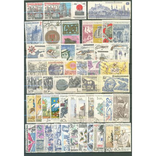 Tchecoslovaquie - Lot De Timbres (1).